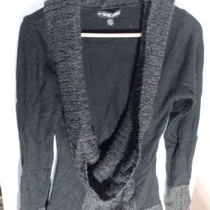 Seduction Large Open Front Sweater